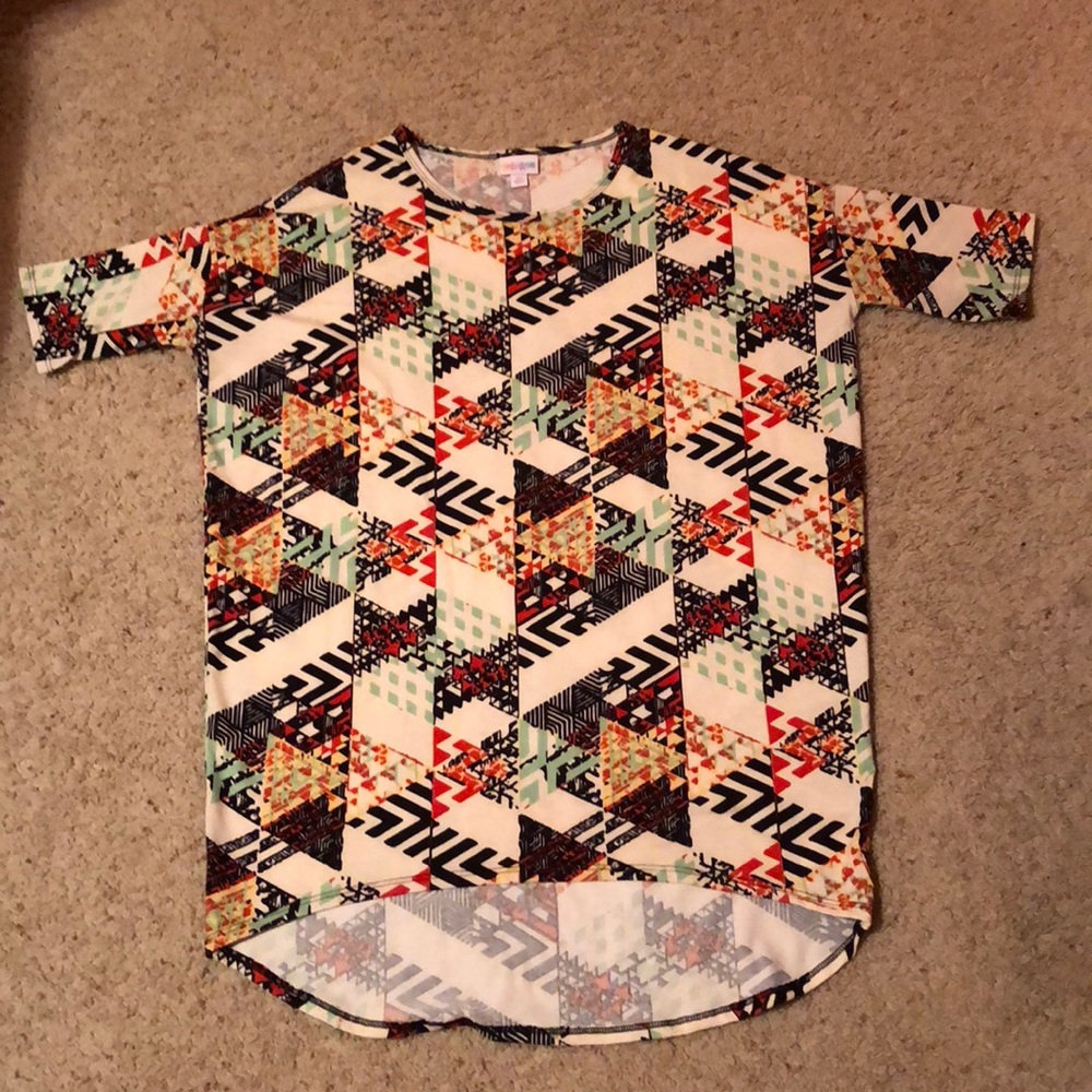 Lularoe Geometric Patterned Irma